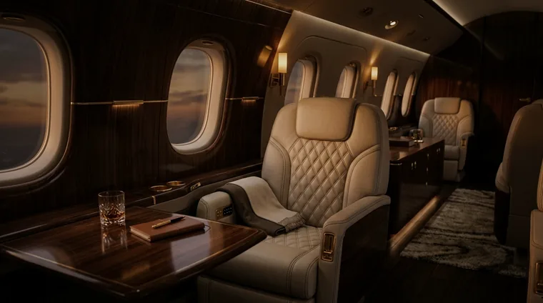 Gulfstream G700 private jet flight